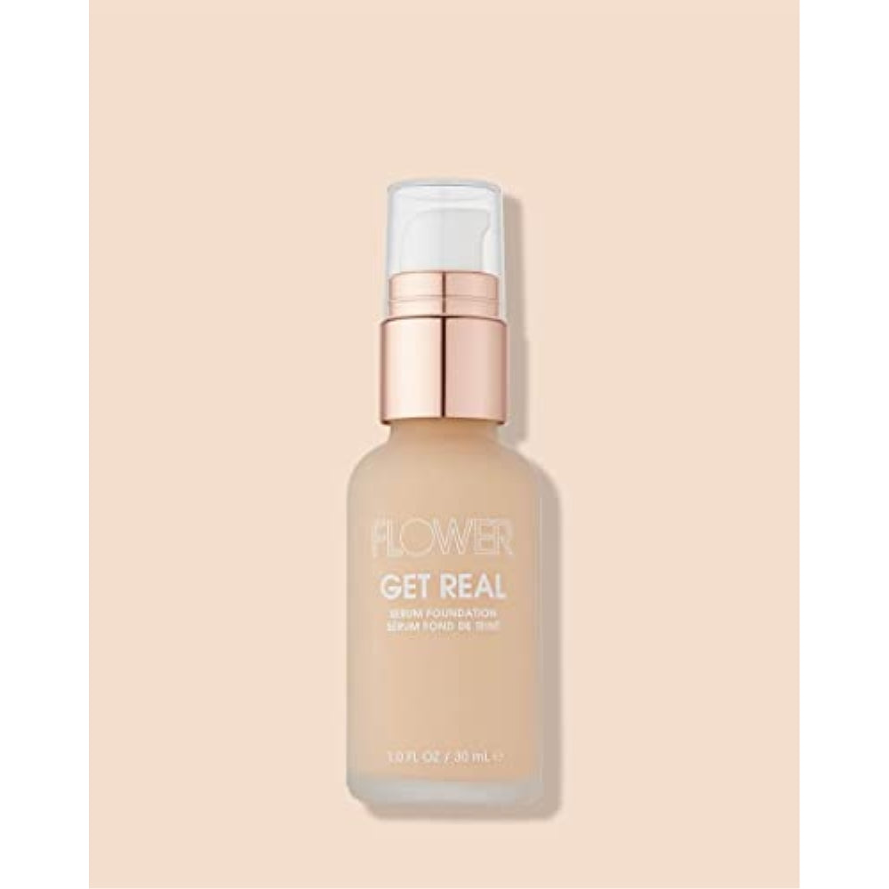 FLOWER BEAUTY Get Real Serum Foundation - Porcelain, 1 ea