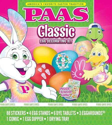 PAAS Classic Easter Egg Coloring Kit - Set of 3