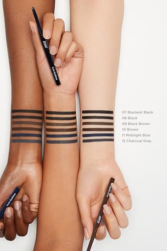 JOAH Auto Eyeliner, Waterproof Retractable Creamy Eye Pencil for Precise Application, Long-Lasting 20-Hour Wear, Smudge-Proof & Highly Pigmented Formula, Non-Drying (Blackest Black)