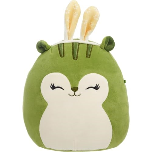 Squishmallows 8" Easter Deandra The Squirrel with Bunny Ears