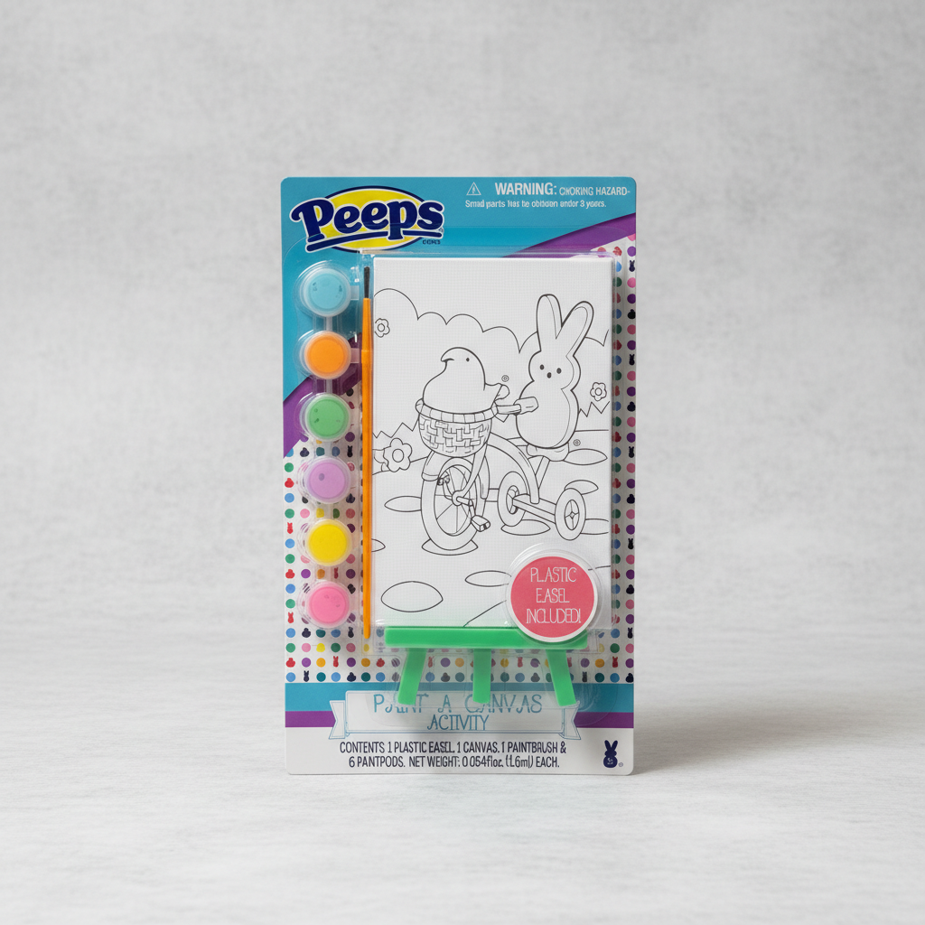 Peeps Easter Paint A Canvas Activity Kit 2 Pack Set Kids Arts And Crafts Gift