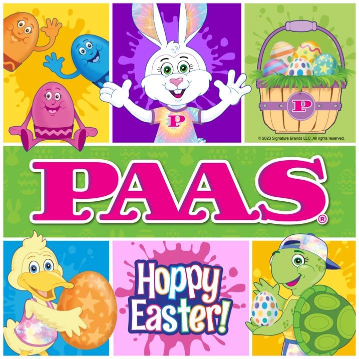 2 Pack PAAS Golden Shimmer Easter Egg Decorating Kit with Gold Paint & Stickers