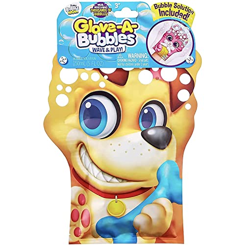 ZURU Glove-A-Bubbles Wave & Play 5 Pack - Kids Outdoor Party Toy Bubble Solution