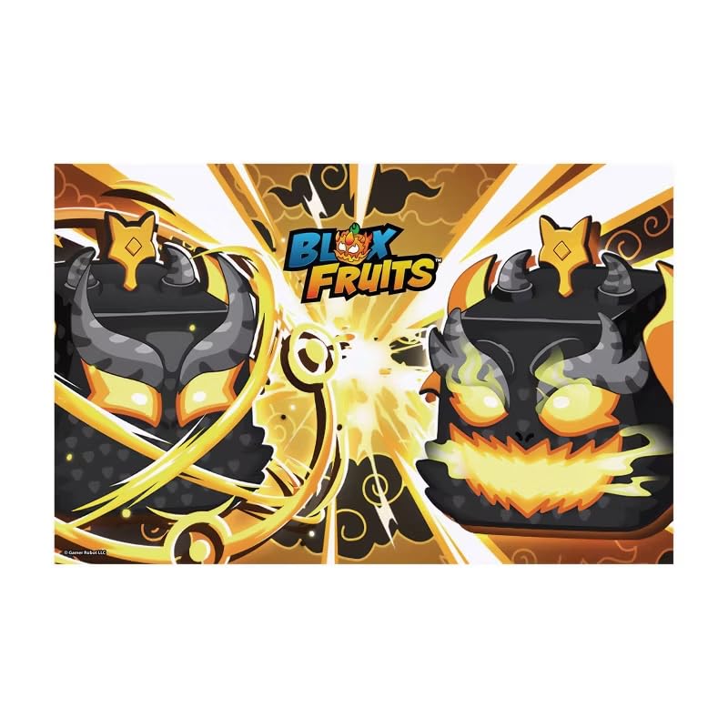 Blox Fruits Ultimate Action Figure Bundle Series 3 - Plush Toys, Exclusive Minifigures, Poster Includes - DLC Code