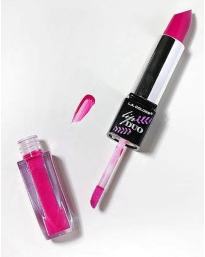 LA Colors Lip Duo, Lipstick and Lipgloss (CBL655 - Vibe)