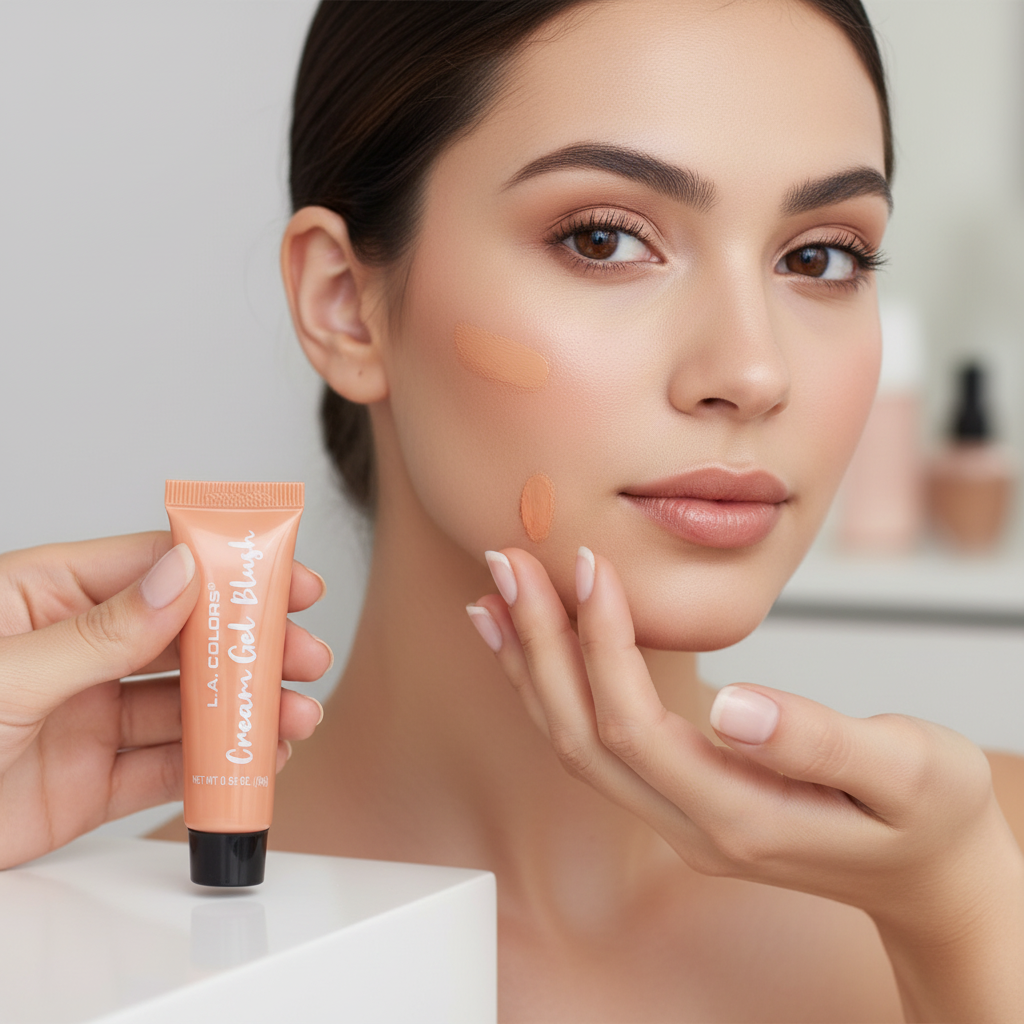 LA Colors Cream Gel Blush Perfectly Pinched C68224 Radiant Beauty Makeup 0.35oz