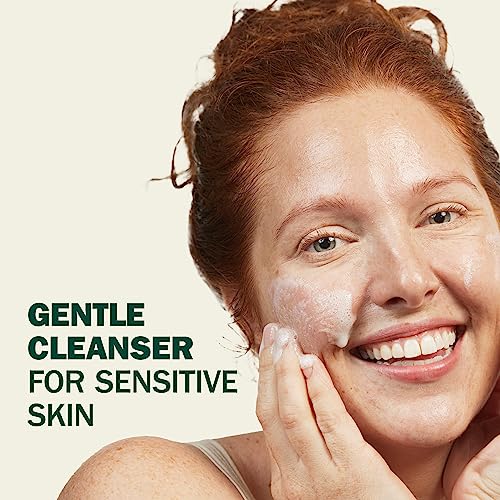 Olay Sensitive Facial Cleanser with Oat Extract Gentle Cream Cleanser, 16 fl oz