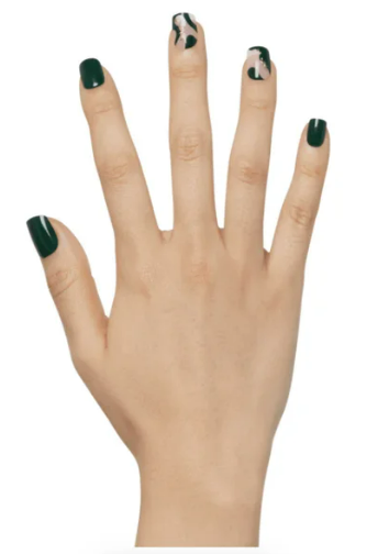 imPRESS Press-on Manicure, Short Square, Time Lapse, Green 30 Ct. ā 90694