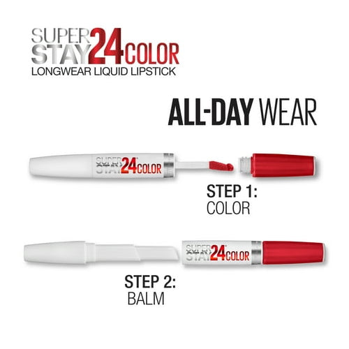 Maybelline SuperStay 24 2-Step Liquid Lipstick, Timeless Toffee
