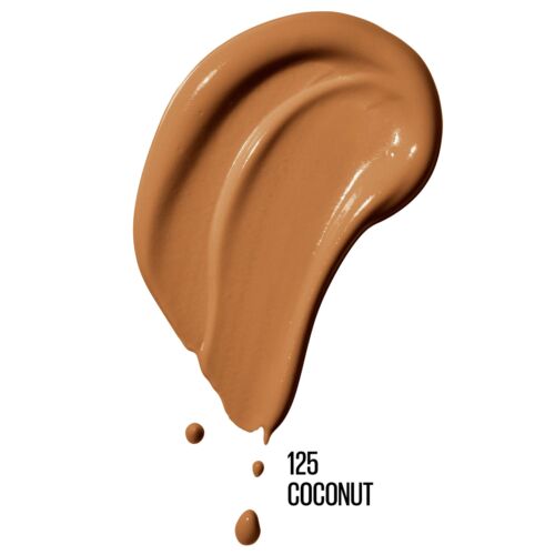 Maybelline Dream Radiant Liquid Foundation Makeup, 125 Coconut, 1 fl oz