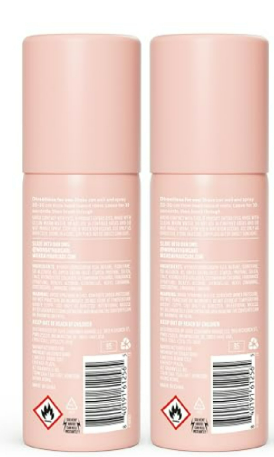 Monday Haircare Volume Dry Shampoo With Collagen 2pk Travel Size 1.69oz 50ml