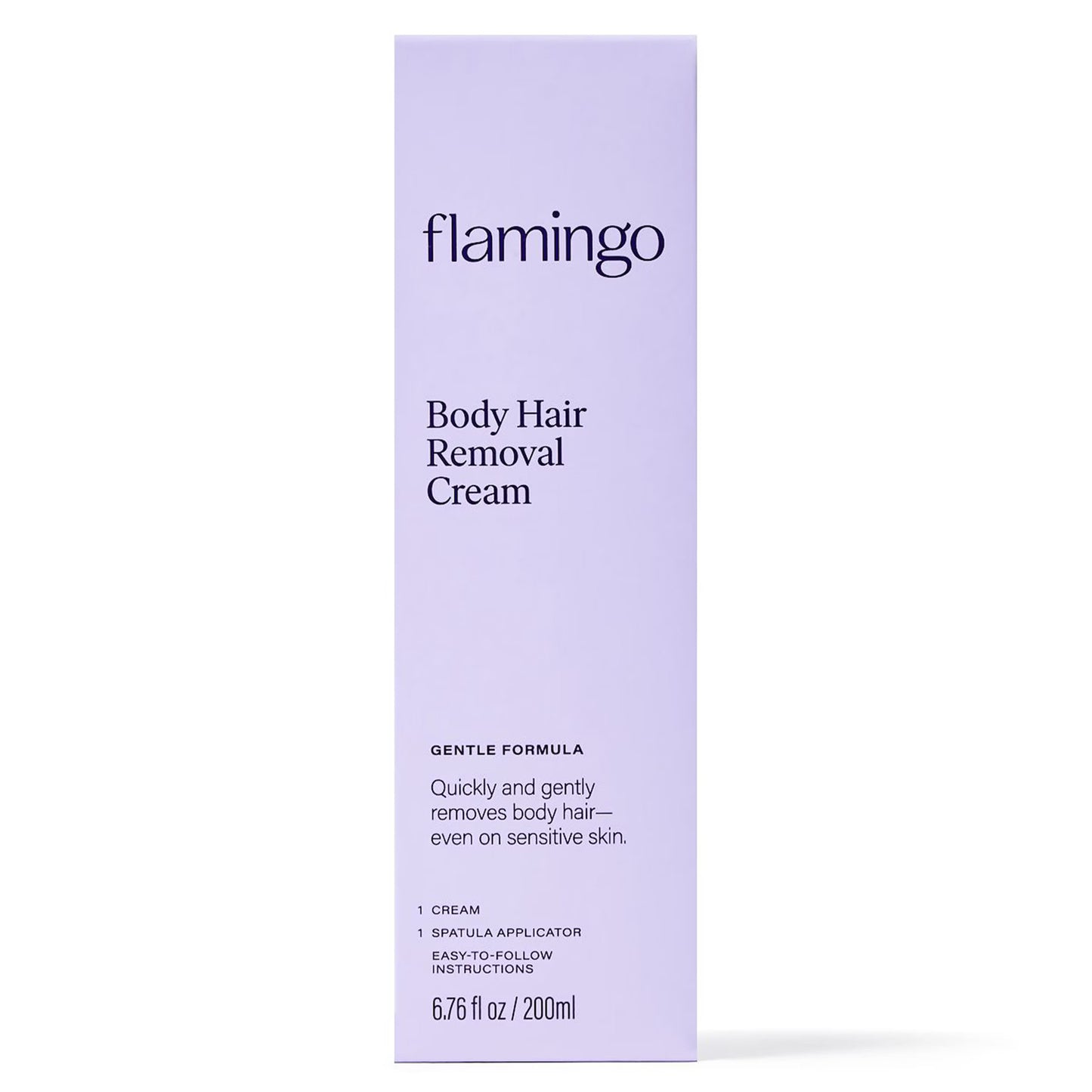 Flamingo Women's Gentle & Painless Body Hair Removal Cream, 6.76 fl oz Tube