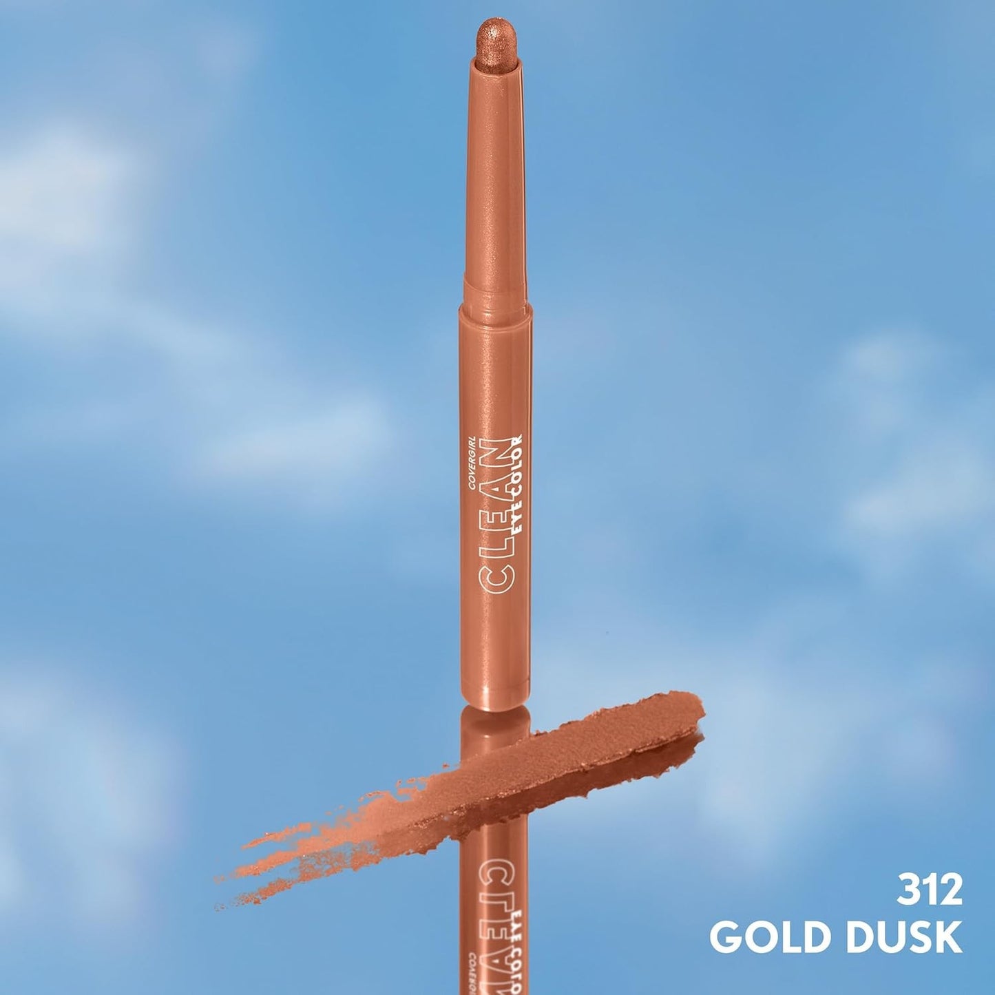 CoverGirl Clean Eye Color, Gold Dusk, Eyeshadow Sticks 312 0.05oz
