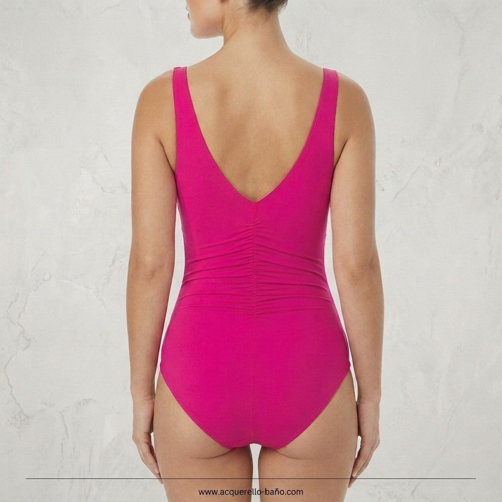 Contours by Coco Reef Keepsake Solitaire One Piece Swimsuit Rosewood 12/36C