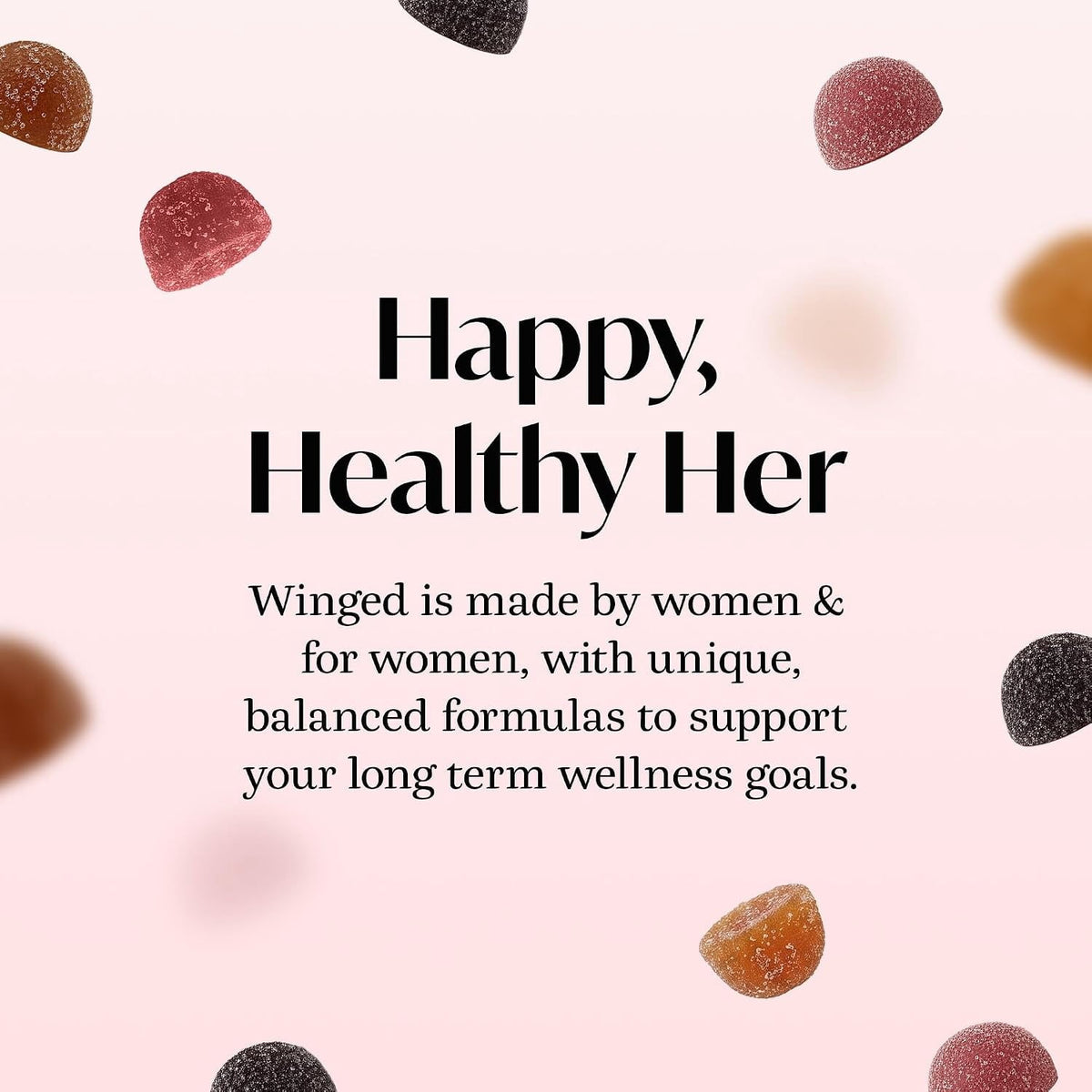 Winged Wellness Glow Up Collagen Powder for Women 25 Servings