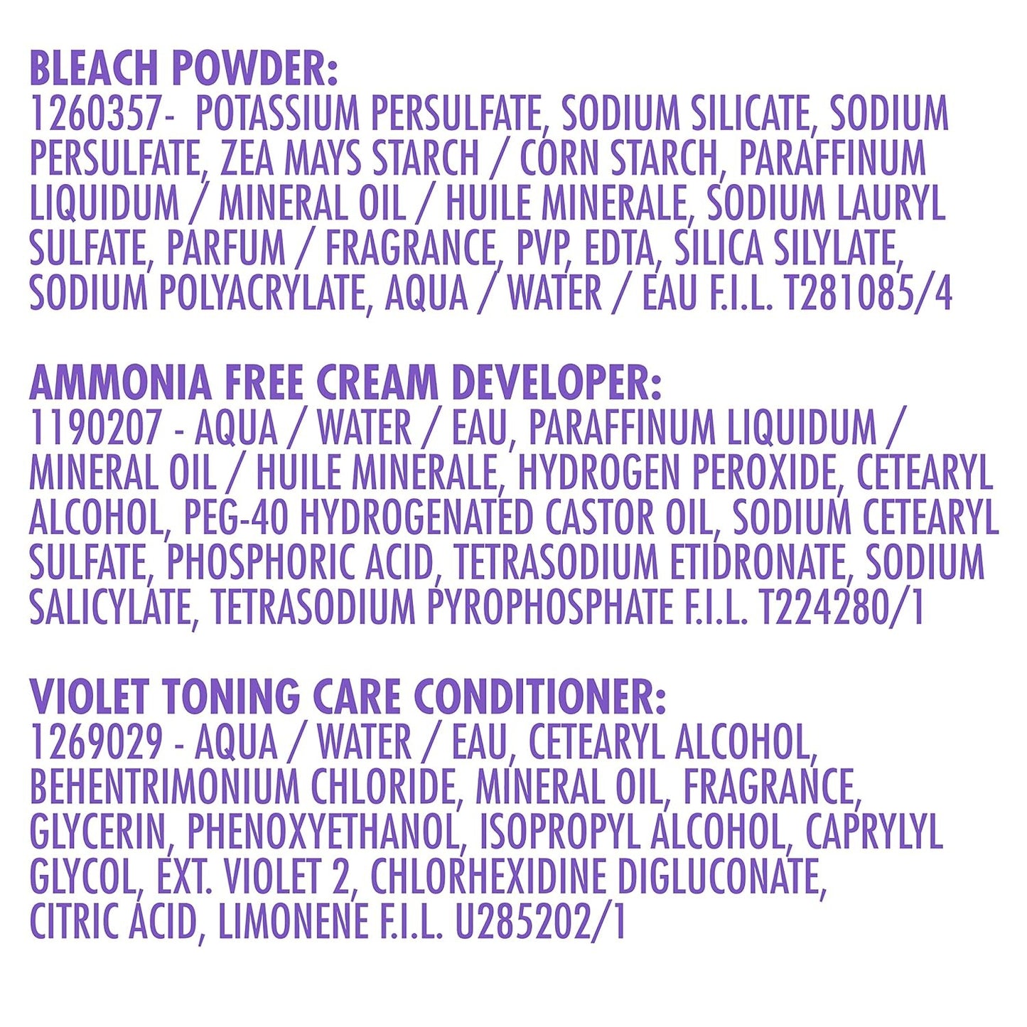 SoftSheen Carson Interbeauty Dark Lovely Uplift Bleaching Kit with Powder Developer Toner for Blonde Hair