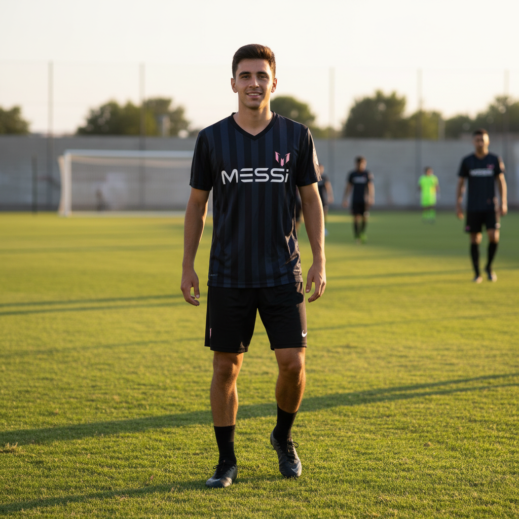 Lionel Messi #10 Inter Miami CF Youth Jersey Size M 10-12 Black Pink MLS Shirt