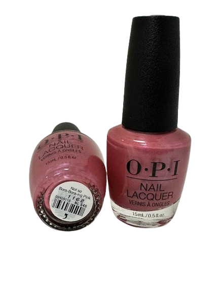 OPI Nail Lacquer Polish 0.5oz/ea Not So Bora-Bora-ing Pink