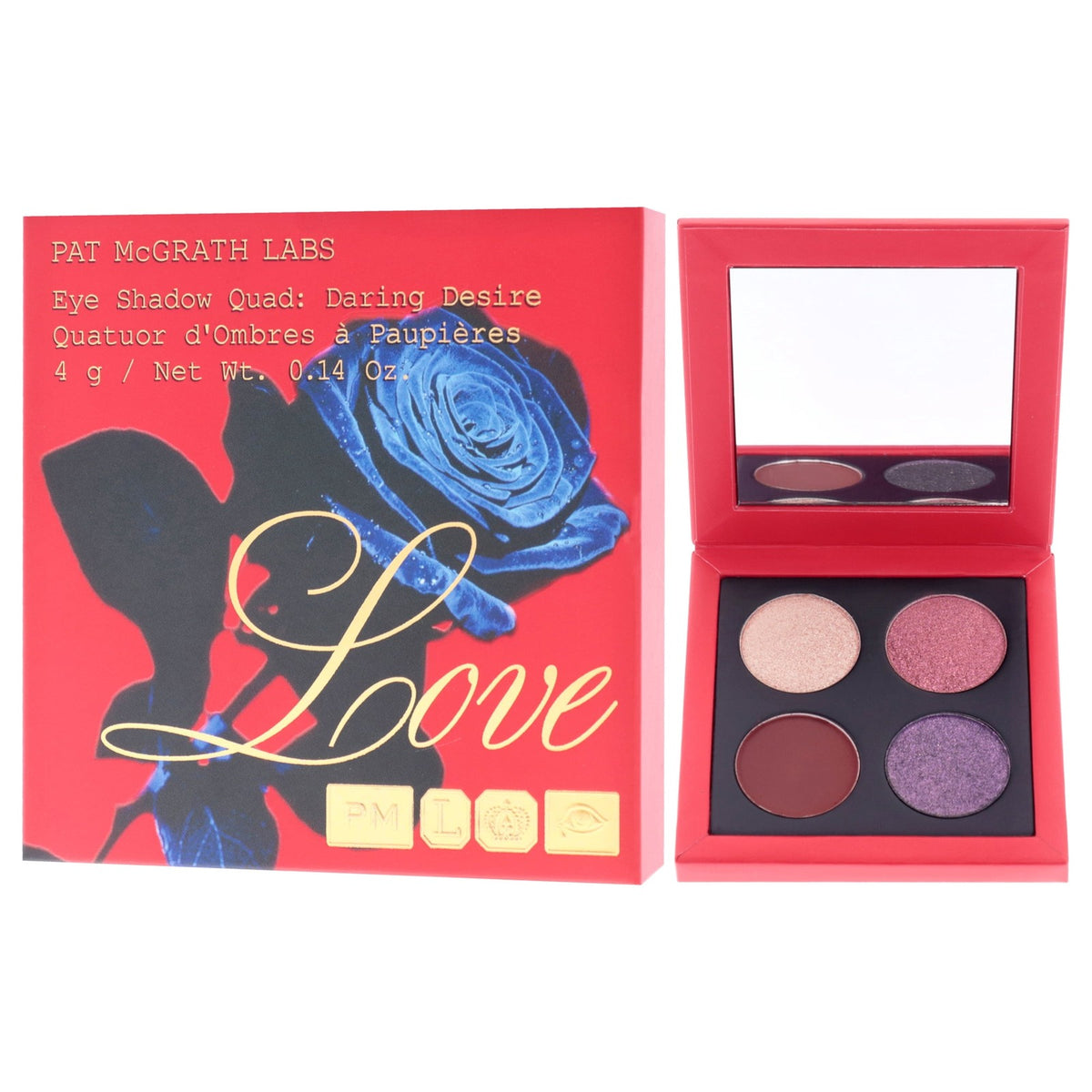 Eye Shadow Quad - Daring Desire by Pat Mcgrath Labs for Women - 0.14 oz