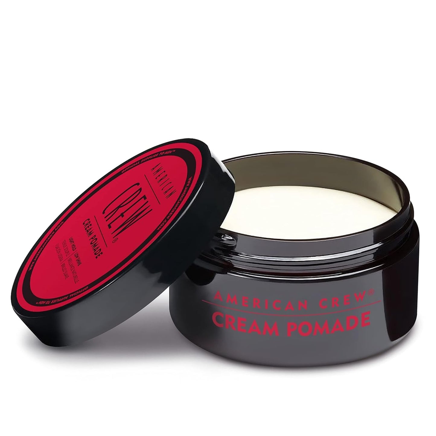 American Crew Men's Hair Cream Pomade, Like Styling Gel with Light Hold 3 oz