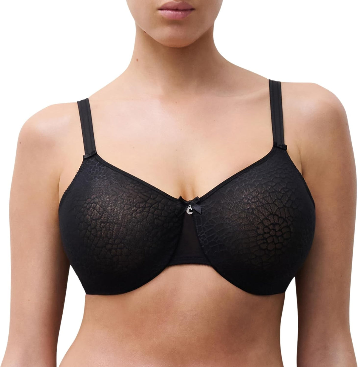 Chantelle Women's C Magnifique Seamless Unlined Minimizer, Black 32G