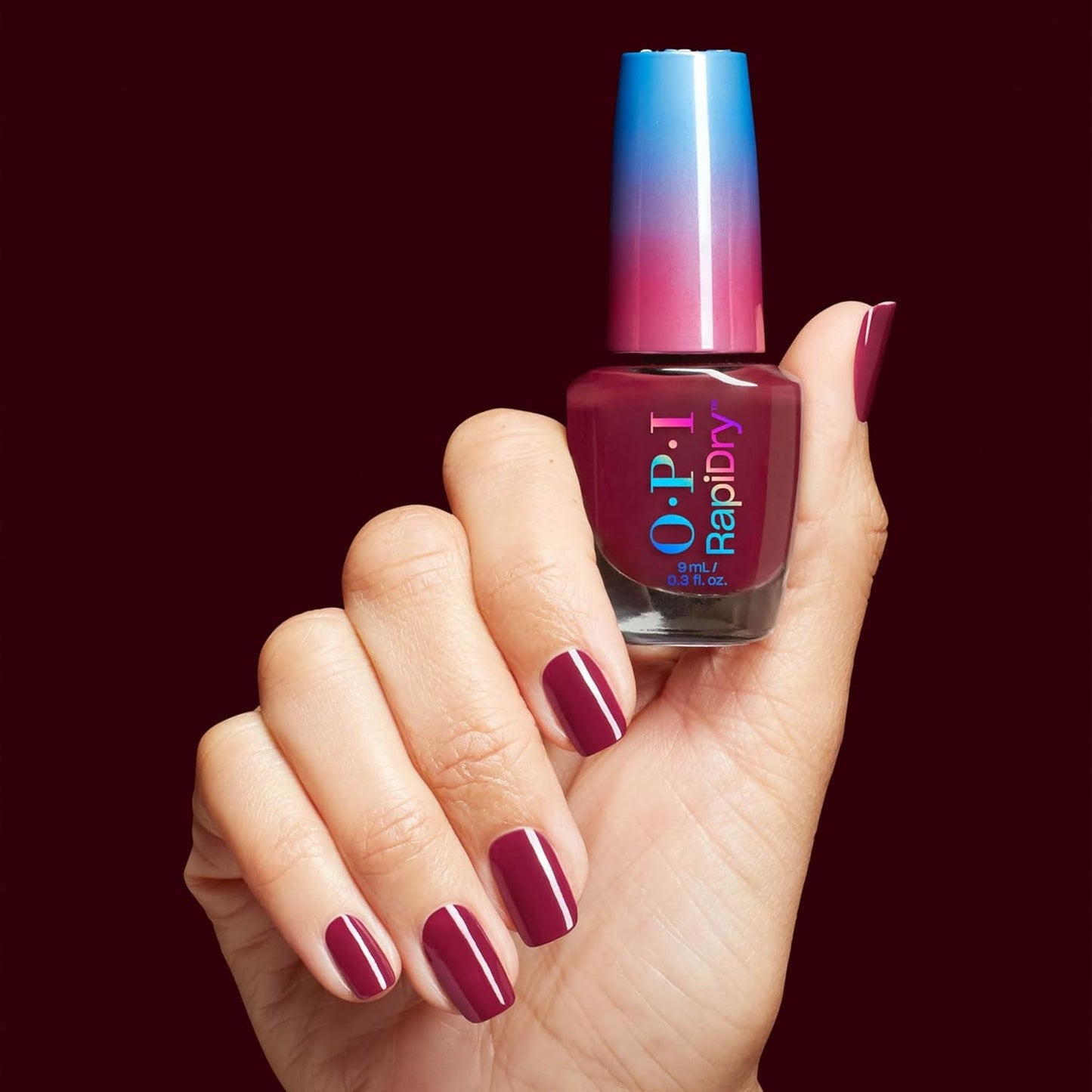 OPI RapiDry Quick Dry Nail Polish Colors | Opaque, Crème, So Berry Quick