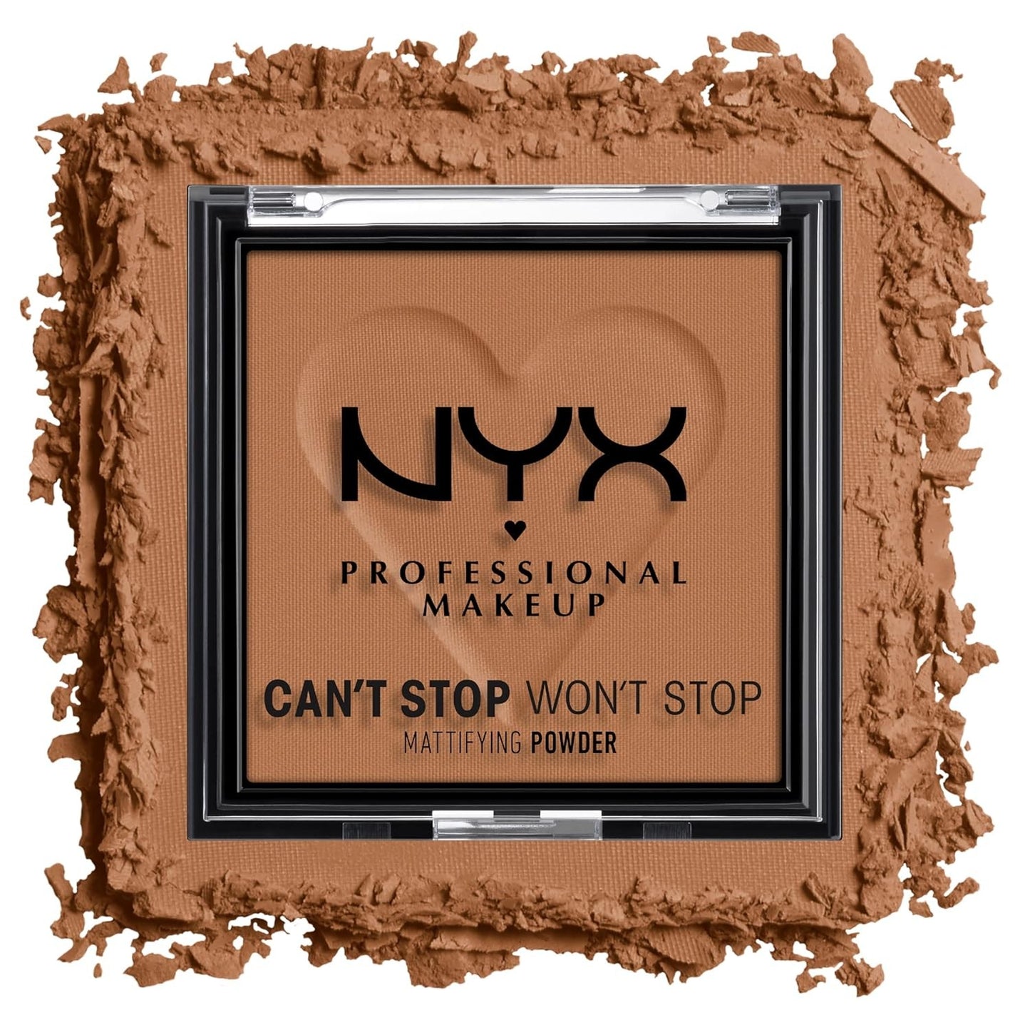 NYX PROFESSIONAL MAKEUP Can't Stop Won't Stop Mattifying Pressed Powder - Mocha