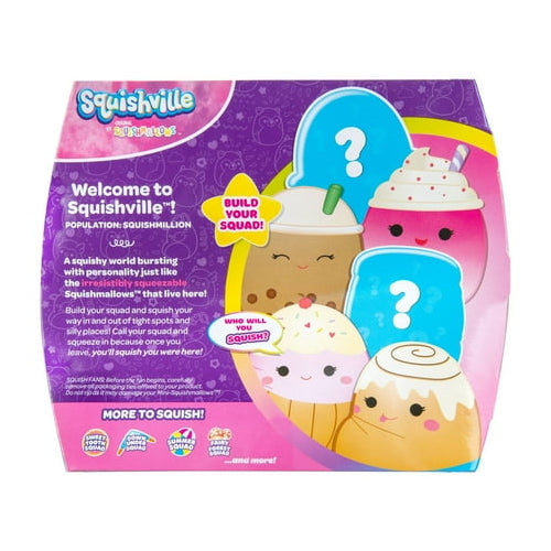 Squishville by Original Squishmallows Sweet Tooth Squad 2-inch Collectable Plush Toys for Kids Ages 3 and up