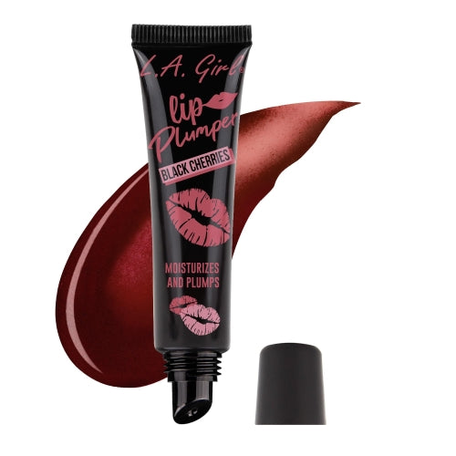 L.A. Girl Tinted Lip Plumper, Moisturizes and Plumps, Black Cherry