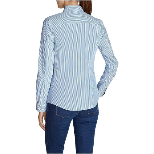 Eddie Bauer Women's Wrinkle-Free Long-Sleeve Shirt - Print
