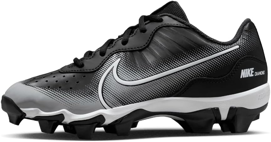 Nike Alpha Huarache 4 Keystone Men Black Molded Baseball Cleats DJ6524-011 Size 16