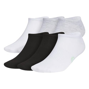 Superlite Classic No Show Socks low-profile fit, arch-compression and lightweight breathable construction (6-Pair)