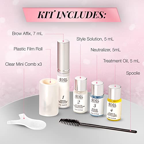 Ardell Brow Lamination Kit, Lift, Shape, and Define Brows, Waterproof, 1-pack