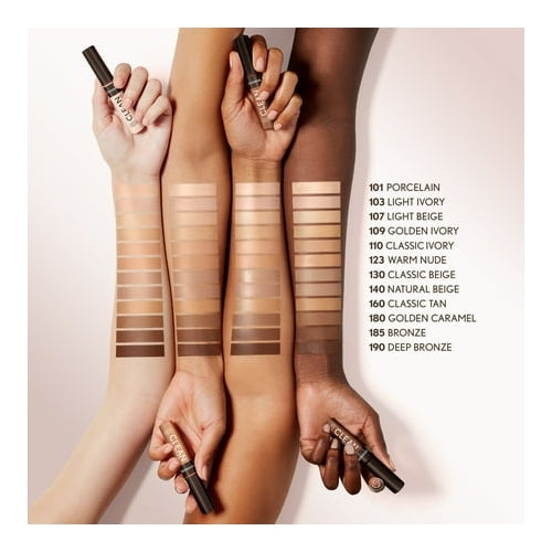 COVERGIRL Clean Invisible Liquid Concealer, 107 Light Beige, 0.23 fl oz