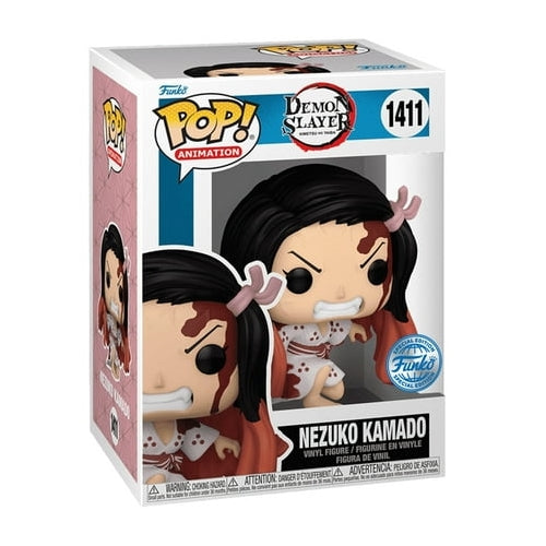 Funko Pop! Animation Demon Slayer: Kimetsu no Yaiba - Nezuko Kamado Special Edition Multicolor Exclusive Vinyl Figure #1411