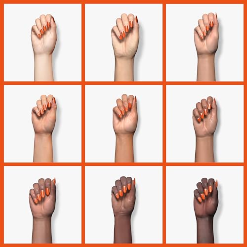 Essie Salon-Quality Nail Polish, 8-Free Vegan, Pumpkin Orange, To DIY For, 0.46 fl oz