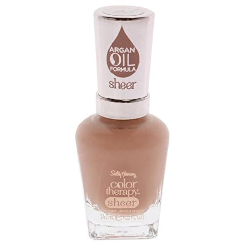 Sally Hansen Color Therapy Lacquer Nail Polish, Unveiled, 0.5 Fl. Oz.