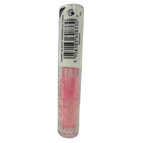 Lottie London Oil Slick, 100% Vegan Lip Oil, Watermelon Sugar, 0.12 fl oz