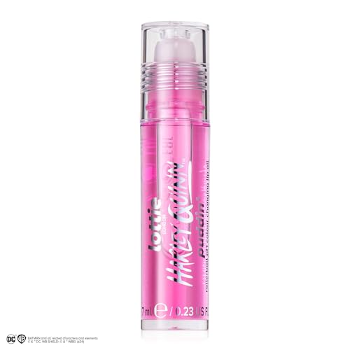 Lottie London Harley Quinn Puddin’ pH Color Changing Lip Oil - Sheer Pink