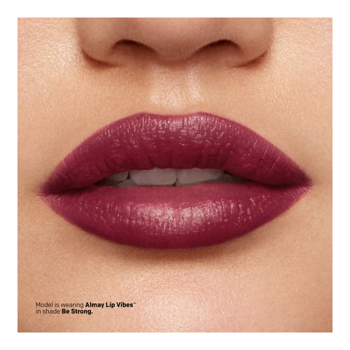Almay Lip Vibes Hypoallergenic Cream Lipstick with Shea Butter, Treat Yourself, 0.14 oz