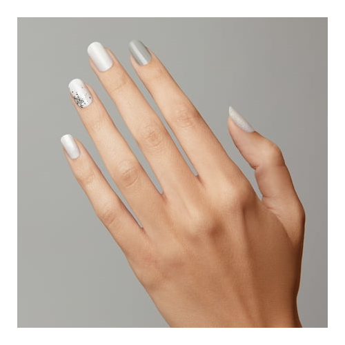 Dashing Diva GLOSS Ultra Shine Gel Palette, Frosted Skates, Holiday Collection, 32ct, Nail Strips