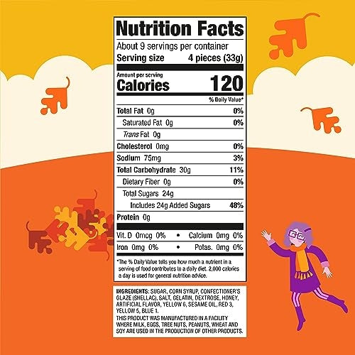Brach's Pumpkin Mellowcremes, Halloween Candy, 11 oz Bag