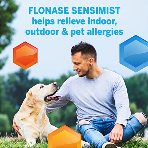 Flonase Sensimist Allergy Relief Nasal Spray for Non-Drowsy, 24-Hour Multi-Symptom Allergy Relief ā 120 Sprays