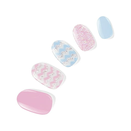 Dashing Diva Gloss Ultra Shine Gel Nail Strips - Poppin Pastels