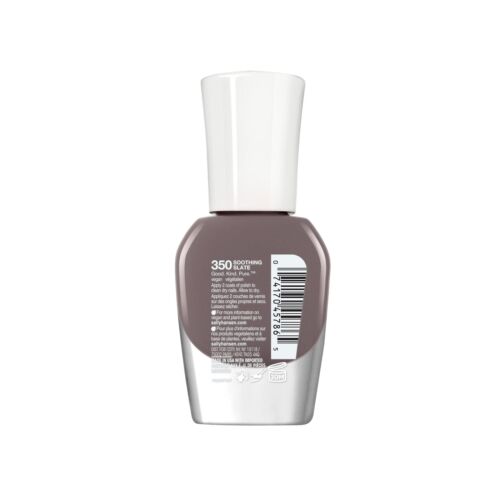 Sally Hansen Good.Kind.Pure. Vegan Nail Polish, Soothing Slate, 0.33 oz, Vegan Nail Polish, Nail Polish, Clean Nail Polish, Plant Based