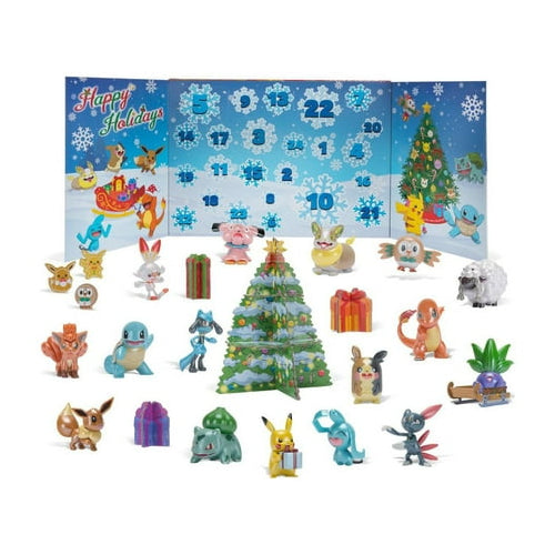 Nintendo Pokémon 2021 Holiday Advent Calendar Action Figure Set, 39 Pieces
