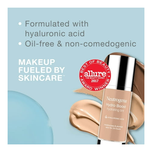 Neutrogena Hydro Boost Hydrating Tint, 30 Buff Color, 1.0 fl. oz