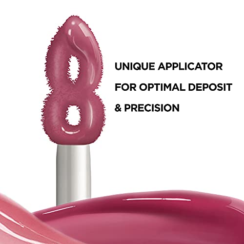 L'Oreal Paris Infallible Pro Gloss Plump Lip Gloss with Hyaluronic Acid, Long Lasting Plumping Shine, Lips Look Instantly Fuller and More Plump, Nude Twinkle, 0.21 fl. oz.