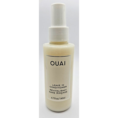 OUAI Leave In Conditioner & Heat Protectant Spray - Prime Hair for Style, Smooth Flyaways, Add Shine and Use as Detangling Spray - No Parabens, Sulfates or Phthalates (4.7 oz)