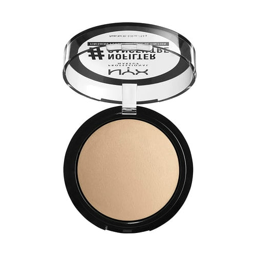 NYX - NoFilter Finishing Powder, Pressed Setting Powder - Medium Olive, 9.6g
